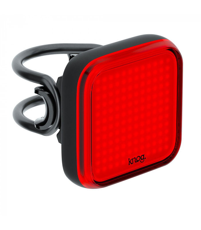 JUEGO LUCES KNOG PWR ROAD 700 + BLINDER SQUARE TRASERA