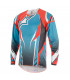 ALPINESTARS A-LINE 2 LS  JERSEY (SAPPHIRE BLUE/SPICY ORANGE)