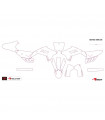 KIT PLÁSTICOS RTECH REVOLUTION HONDA CRF (2021-2024)