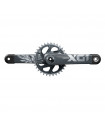 SRAM X01 EAGLE BOOST 148 DUB LUNAR POLAR (175 MM/32 TEETH)