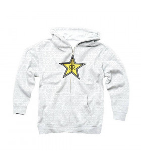 SUDADERA ONE INDUSTRIES ROCKSTAR WRITINGOTW (BLANCA)
