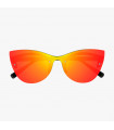 SCICON PHANTOM BLACK GLOSS SUNGLASSES (MULTIMIRROR RED LENS)