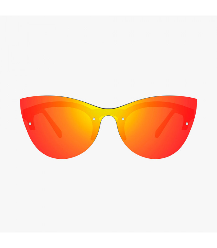 SCICON PHANTOM BLACK GLOSS SUNGLASSES (MULTIMIRROR RED LENS)