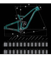 NINER JET 9 RDO FRAME (EMERALD GREEN)