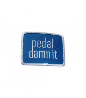 NINER PEDAL DAMN IT PATCH (BLUE)
