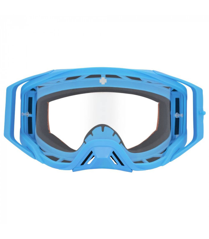 SPY FOUNDATION SPEEDWAY MATTE BLUE GOGGLES (HD CLEAR LENS)