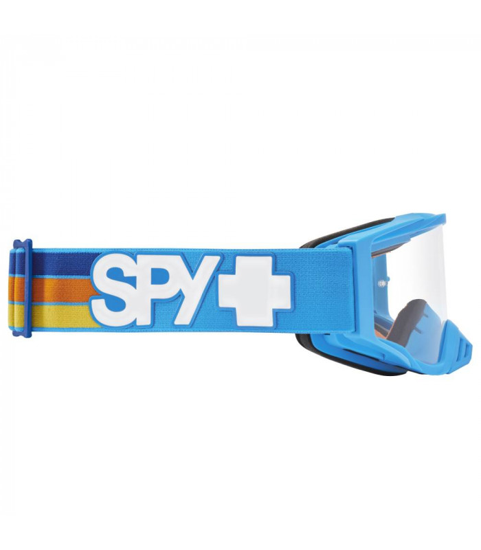 SPY FOUNDATION SPEEDWAY MATTE BLUE GOGGLES (HD CLEAR LENS)