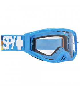 MÁSCARA SPY FOUNDATION SPEEDWAY MATTE BLUE (LENTE TRANSPARENTE HD)