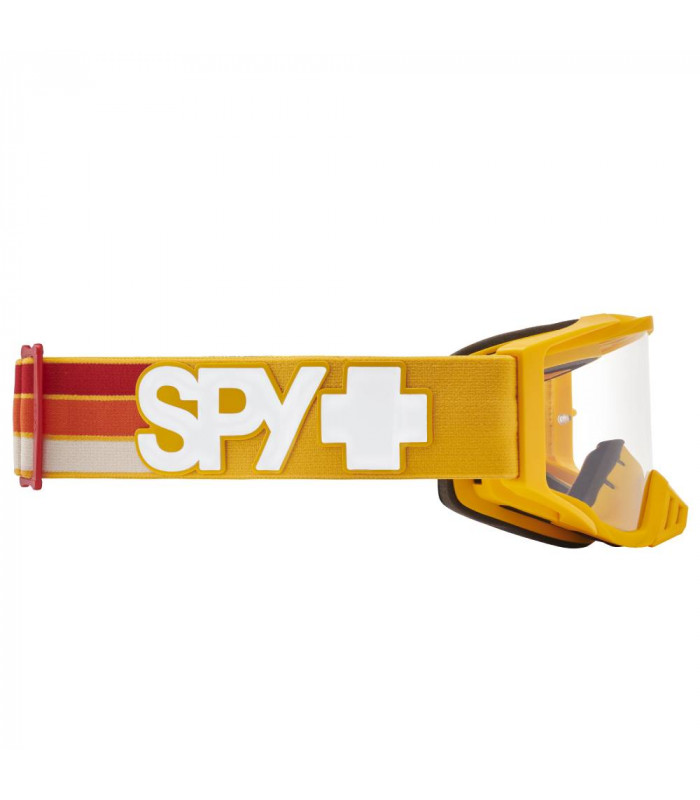 MÁSCARA SPY FOUNDATION SPEEDWAY MATTE GOLD (LENTE TRANSPARENTE HD)