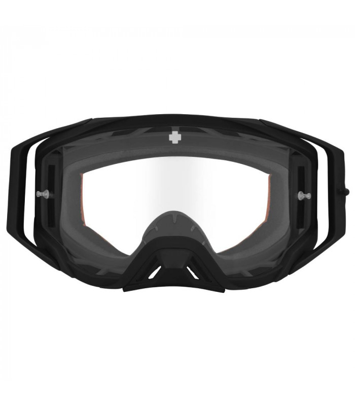 SPY FOUNDATION SPEEDWAY MATTE SMOKE GOGGLES (HD CLEAR LENS)