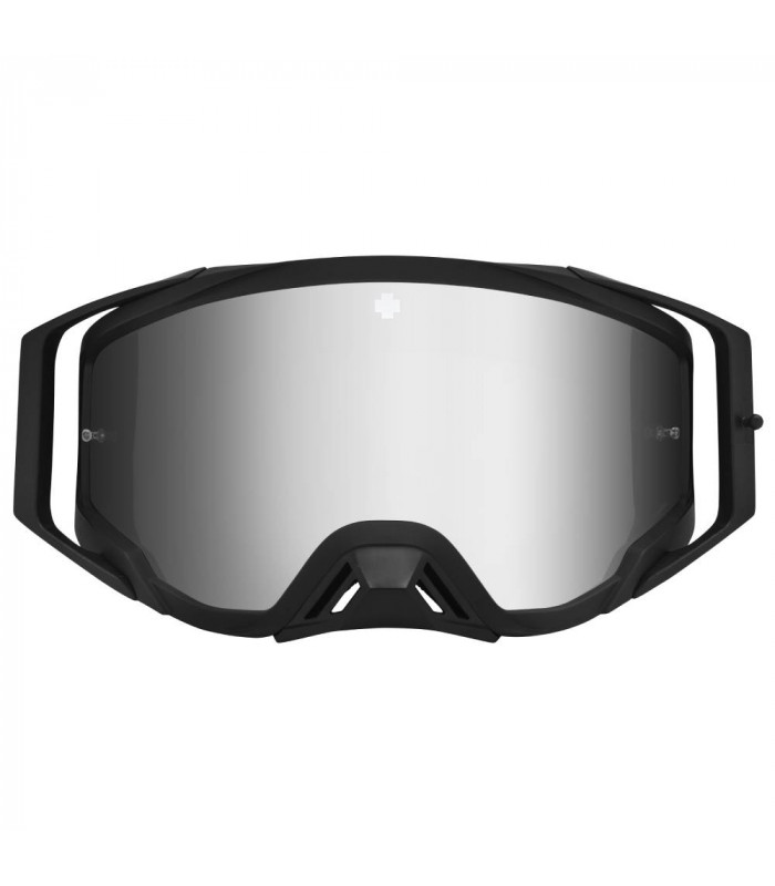 SPY FOUNDATION PLUS SPEEDWAY MATTE BLACK GOGGLES (HD SMOKE WITH PLATINUM SPECTRA MIRROR LENS)