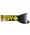 SPY FOUNDATION PLUS SPEEDWAY MATTE BLACK GOGGLES (HD SMOKE WITH PLATINUM SPECTRA MIRROR LENS)