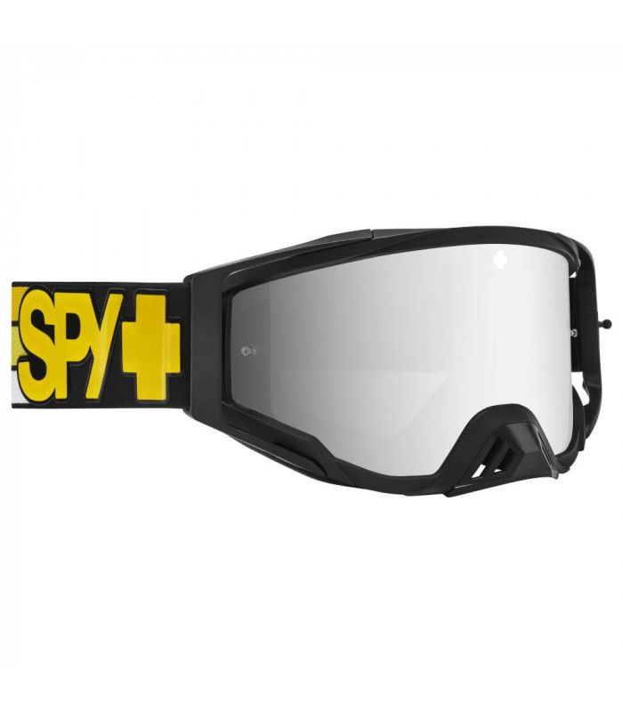 MÁSCARA SPY FOUNDATION PLUS SPEEDWAY MATTE BLACK (LENTE HD AHUMADA CON ESPEJO PLATINUM SPECTRA)