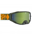 MÁSCARA SPY FOUNDATION PLUS SPEEDWAY MATTE GREEN (LENTE HD AHUMADA CON ESPEJO OLIVA SPECTRA)
