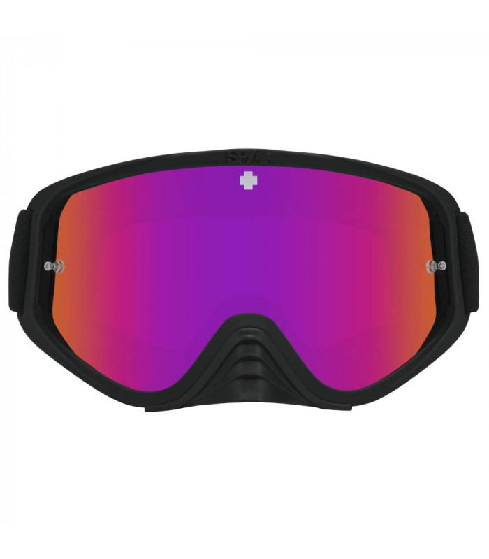 SPY WOOT RACE SPEEDWAY MATTE PURPLE GOGGLES (HD SMOKE PURPLE SPECTRA MIRROR LENS)