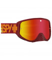 MÁSCARA SPY WOOT RACE SPEEDWAY MATTE RED (LENTE HD AHUMADA ROJO SPECTRA)