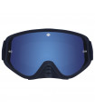 SPY WOOT RACE SPEEDWAY MATTE NAVY GOGGLES (HD SMOKE DARK BLUE SPECTRA MIRROR LENS)
