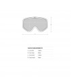 SPY WOOT MX SPEEDWAY MATTE USA GOGGLES (HD CLEAR LENS)