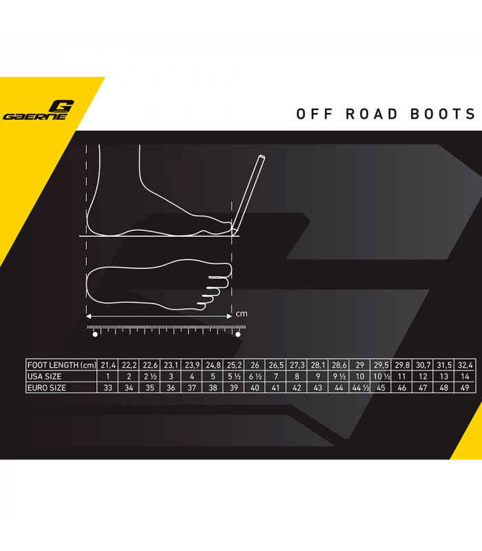 GAERNE BOOTS SG-10 BLACK | TopFun.com