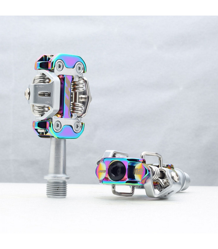 HT M2 CROSS COUNTRY PEDALS (OIL SLICK)