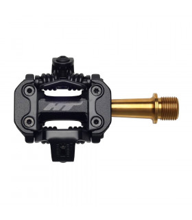 HT M2 TITANIUM SPINDLE CROSS COUNTRY PEDALS (STEALTH BLACK)