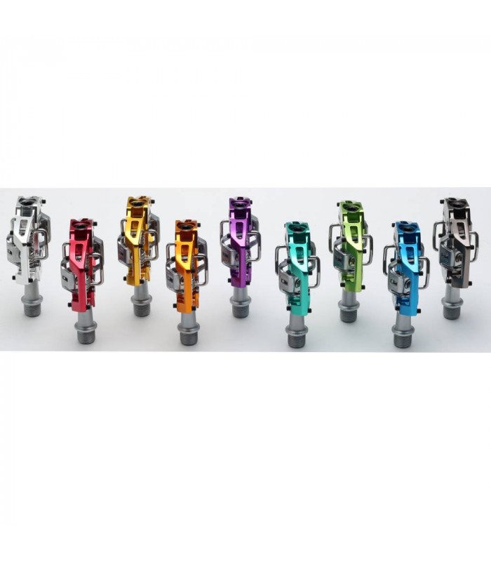 PEDALES ENDURO HT T2 (ROJO)