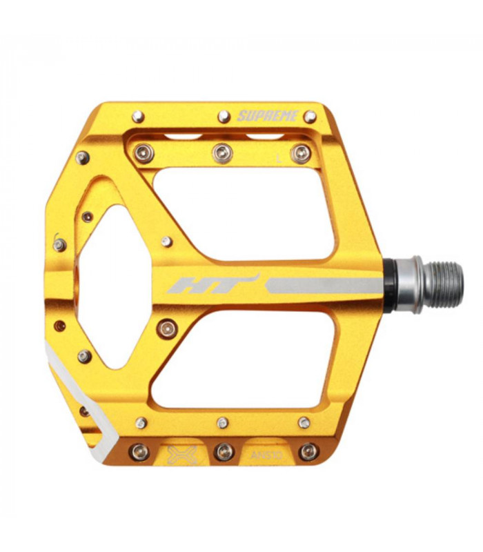 HT SUPREME-ANS10 PLATFORM PEDALS (GOLD)