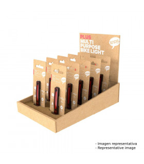 EXPOSITOR LUCES KNOG PLUS (10 DELANTERAS + 10 TRASERAS)