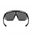 SCICON AEROWATT BLACK GLOSS SUNGLASSES (MULTIMIRROR BLUE LENS)