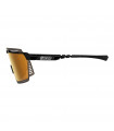 SCICON AEROWATT BLACK GLOSS SUNGLASSES (MULTIMIRROR BRONZE LENS)