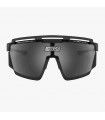 GAFAS SCICON AEROWATT BLACK GLOSS (LENTE MULTIESPEJO PLATA)