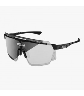 SCICON AEROWATT BLACK GLOSS SUNGLASSES (PHOTOCHROMIC LENS)