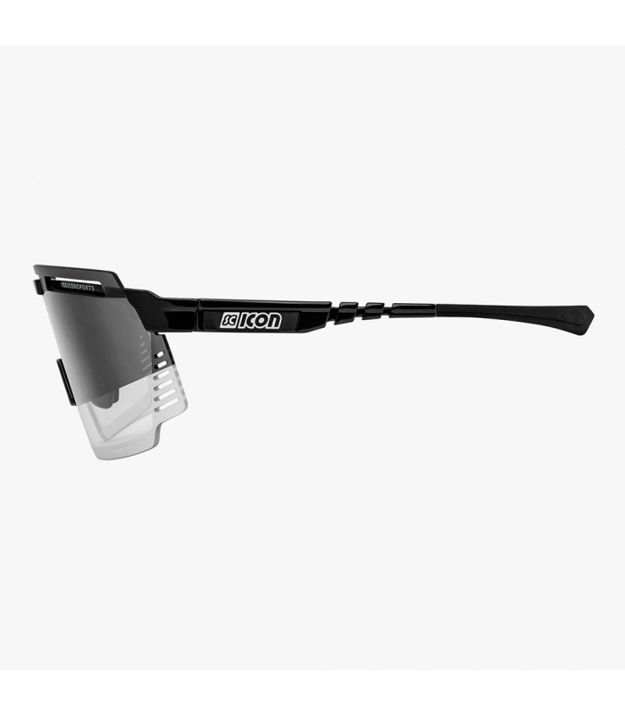 SCICON AEROWATT BLACK GLOSS SUNGLASSES (PHOTOCHROMIC LENS)