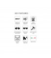 SCICON AEROWATT BLACK GLOSS SUNGLASSES (PHOTOCHROMIC LENS)
