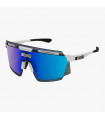 GAFAS SCICON AEROWATT WHITE GLOSS (LENTE MULTIESPEJO AZUL)