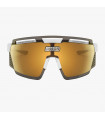 SCICON AEROWATT WHITE GLOSS SUNGLASSES (MULTIMIRROR BRONZE LENS)