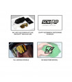 GAFAS SCICON AEROWATT WHITE GLOSS (LENTE MULTIESPEJO BRONCE)