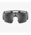 SCICON AEROWATT WHITE GLOSS SUNGLASSES (MULTIMIRROR SILVER LENS)