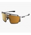 SCICON AEROWATT CRYSTAL GLOSS SUNGLASSES (MULTIMIRROR BRONZE LENS)