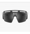 SCICON AEROWATT CRYSTAL GLOSS SUNGLASSES (MULTIMIRROR SILVER LENS)