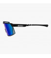 SCICON AEROWATT FOZA BLACK GLOSS SUNGLASSES (MULTIMIRROR BLUE LENS)