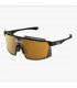 SCICON AEROWATT FOZA BLACK GLOSS SUNGLASSES (MULTIMIRROR BRONZE LENS)