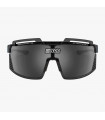SCICON AEROWATT FOZA BLACK GLOSS SUNGLASSES (MULTIMIRROR SILVER LENS)