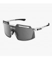 SCICON AEROWATT FOZA CRYSTAL GLOSS SUNGLASSES (MULTIMIRROR SILVER LENS)