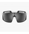 SCICON AEROWATT FOZA CRYSTAL GLOSS SUNGLASSES (MULTIMIRROR SILVER LENS)