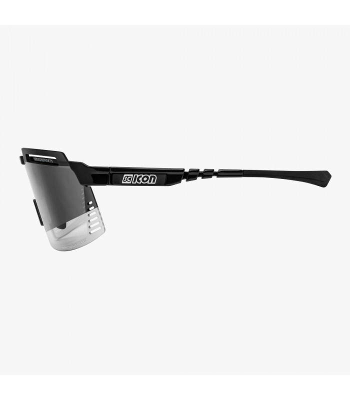 GAFAS SCICON AEROWATT FOZA BLACK GLOSS (LENTE FOTOCROMÁTICA PLATA)