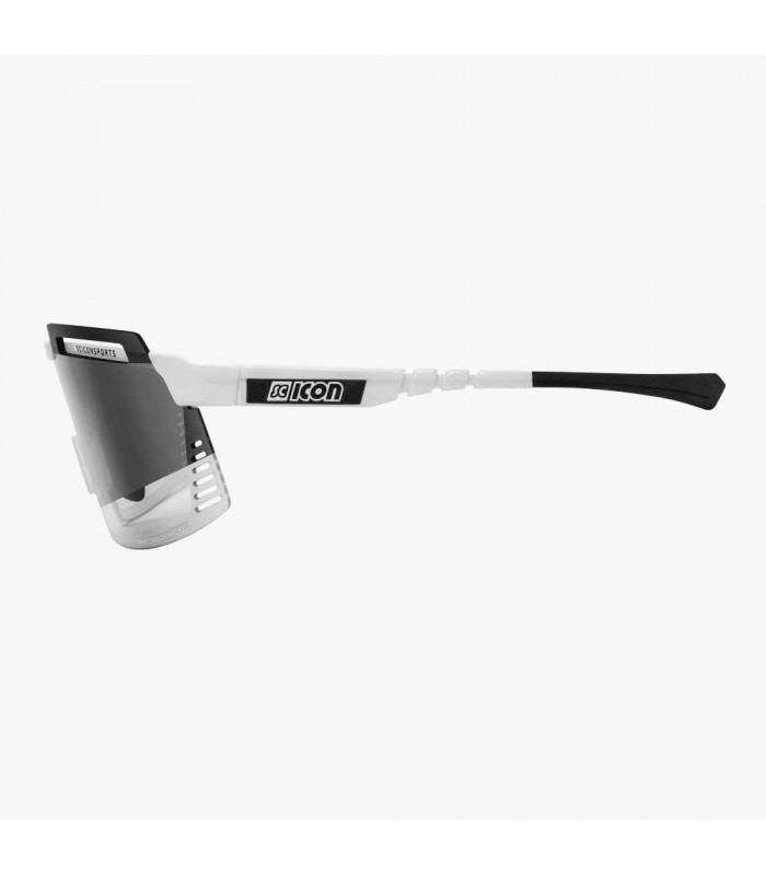 GAFAS SCICON AEROWATT FOZA WHITE GLOSS (LENTE FOTOCROMÁTICA PLATA)