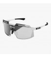 SCICON AEROWATT FOZA WHITE GLOSS SUNGLASSES (PHOTOCROMIC SILVER LENS)