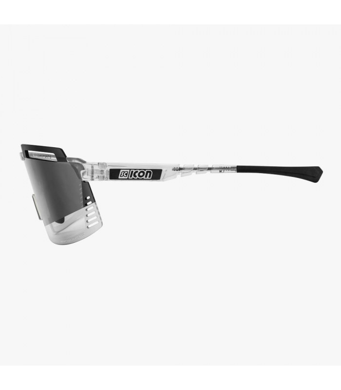 SCICON AEROWATT FOZA CRYSTAL GLOSS SUNGLASSES (PHOTOCROMIC SILVER LENS)