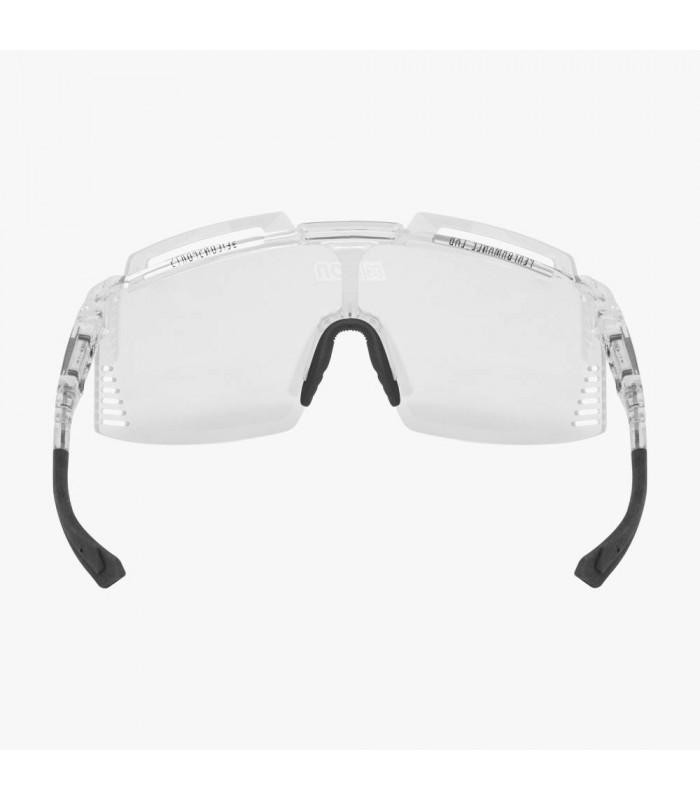 SCICON AEROWATT FOZA CRYSTAL GLOSS SUNGLASSES (PHOTOCROMIC SILVER LENS)